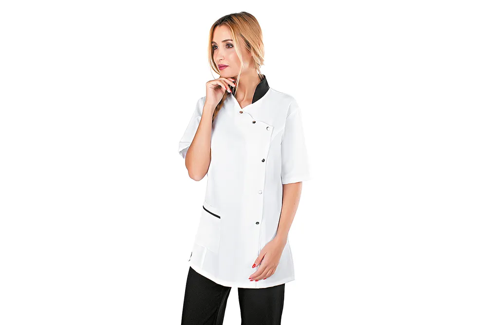 Túnica de salón Rickiparodi Nina Blanca Talla M