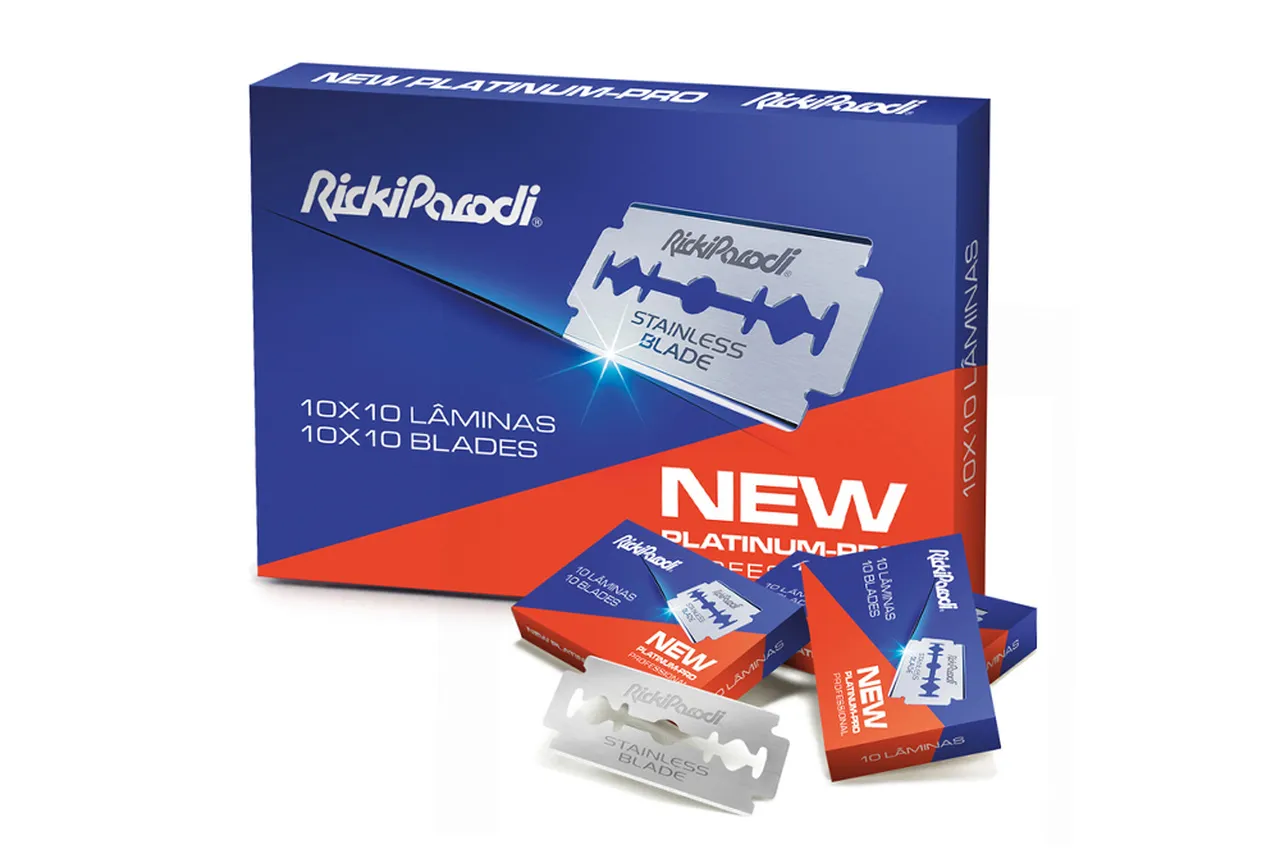 Cuchillas de afeitar Rickiparodi Problade Platinium 100 unidades