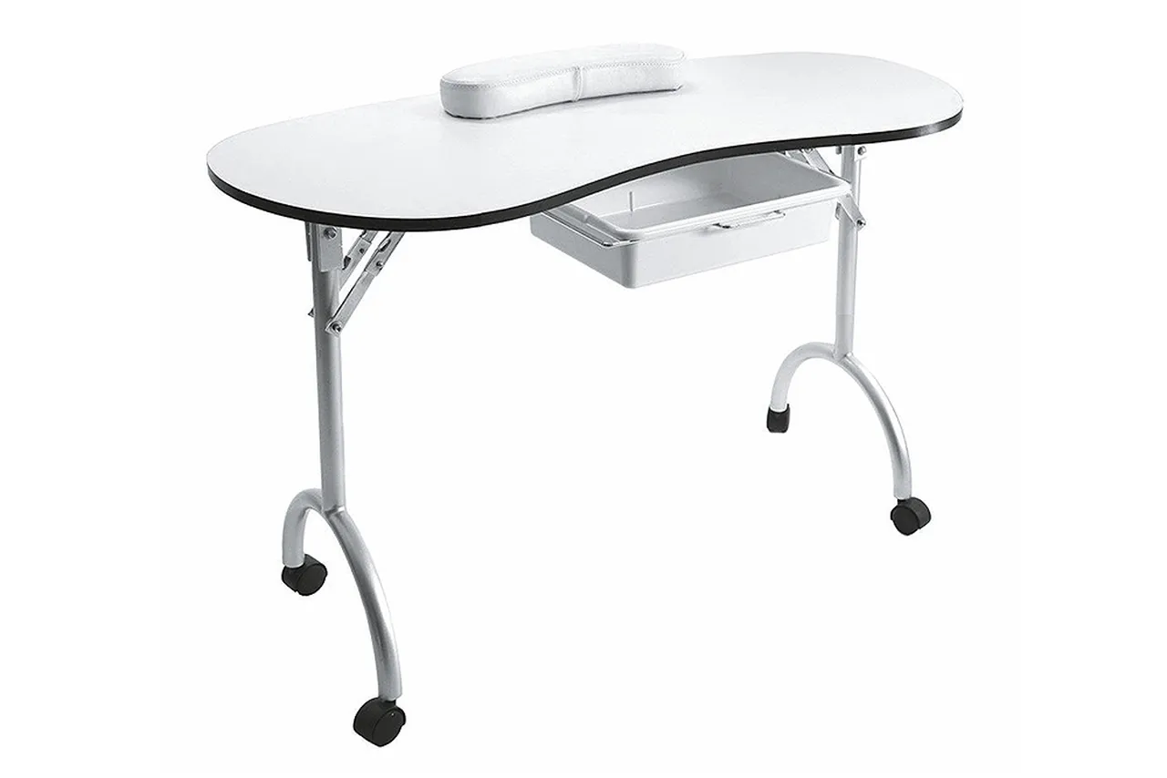 Mesa de manicura portátil Rickiparodi
