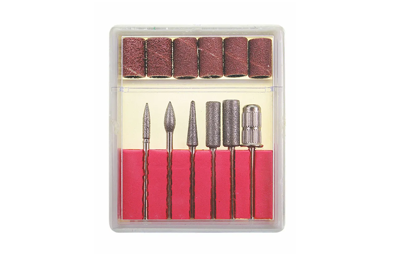 Juego de brocas para torno Rickiparodi manicura