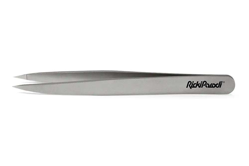 Pinzas Rickiparodi Punta Acero inoxidable 9 cm