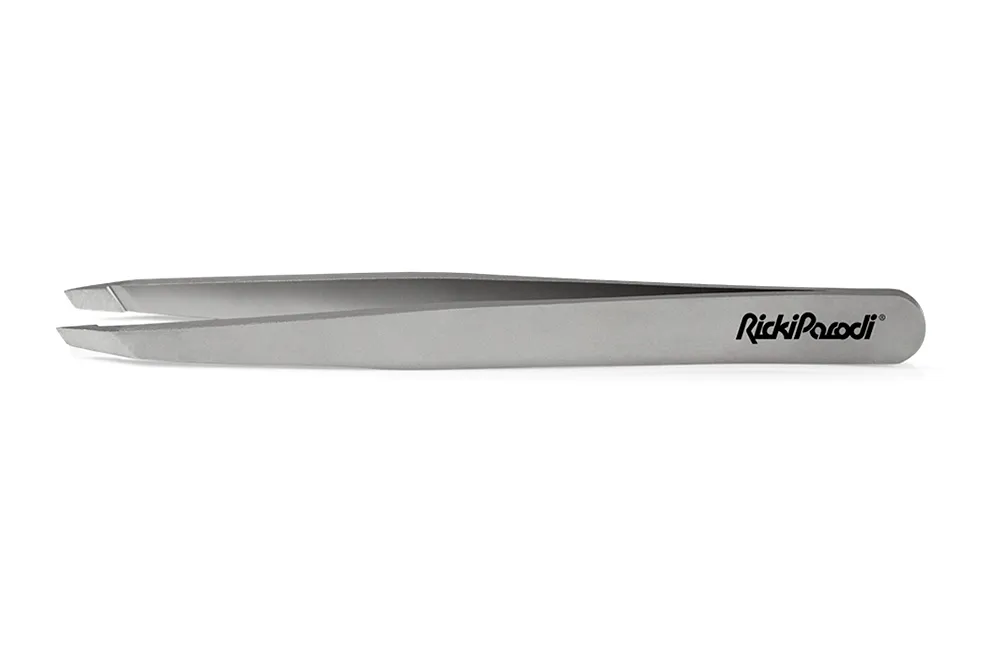 Pinzas Rickiparodi Biseladas Acero inoxidable 8 cm