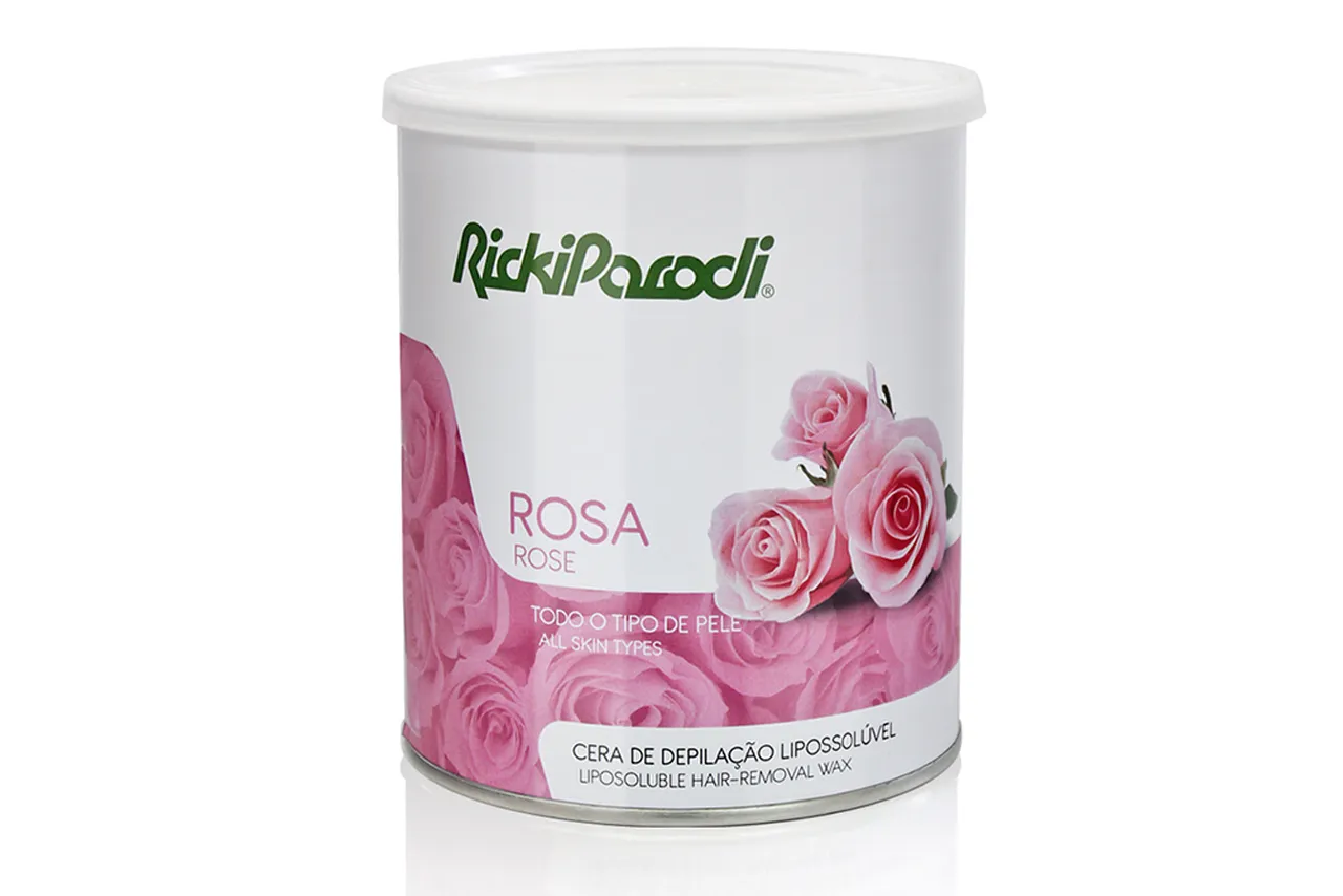 Cera depilatoria liposoluble Rickiparodi Titanio Rosa 800 gr