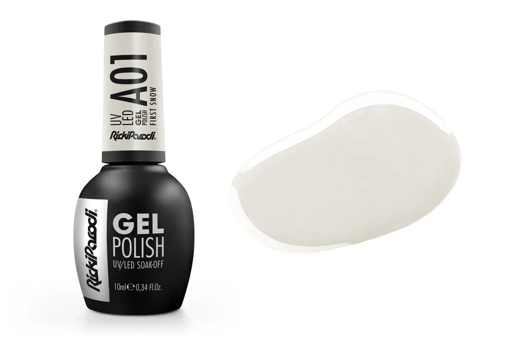 Esmalte en gel UV RickiParodi Primera Nieve A01 10.5 ml