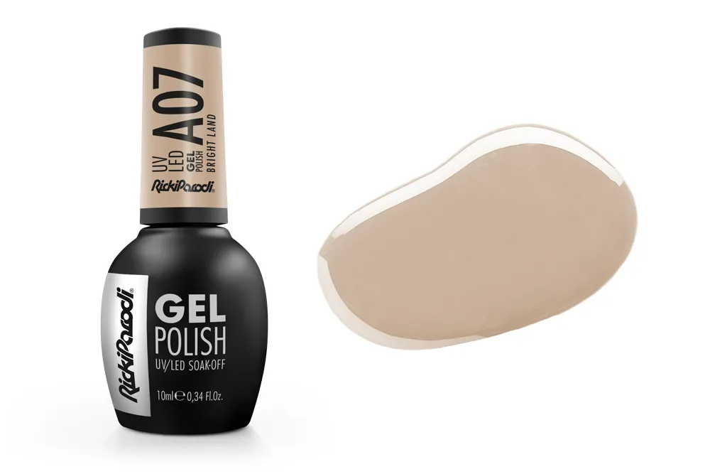 Esmalte en gel UV RickiParodi Tierra Brillante A07 10.5 ml