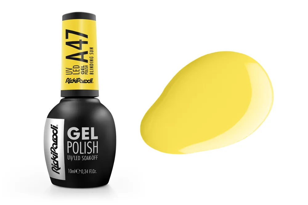 Esmalte en gel UV RickiParodi Sol Deslumbrante A47 10.5 ml