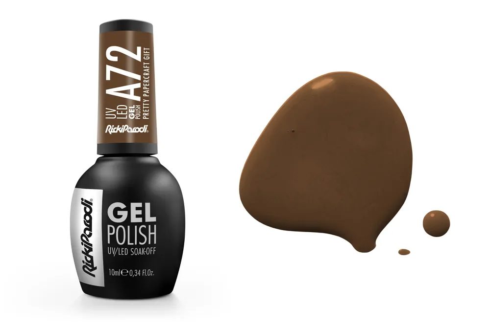 Esmalte en gel UV RickiParodi Bonito Regalo de Papercraft A72 10 ml