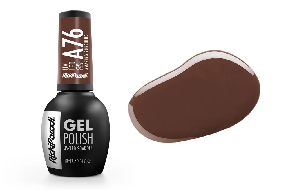 Esmalte en gel UV RickiParodi Sol Asombroso A76 10.5 ml