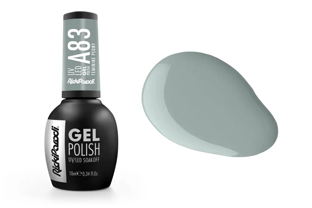 Esmalte en gel UV RickiParodi Peonía Femenina A83 10.5 ml