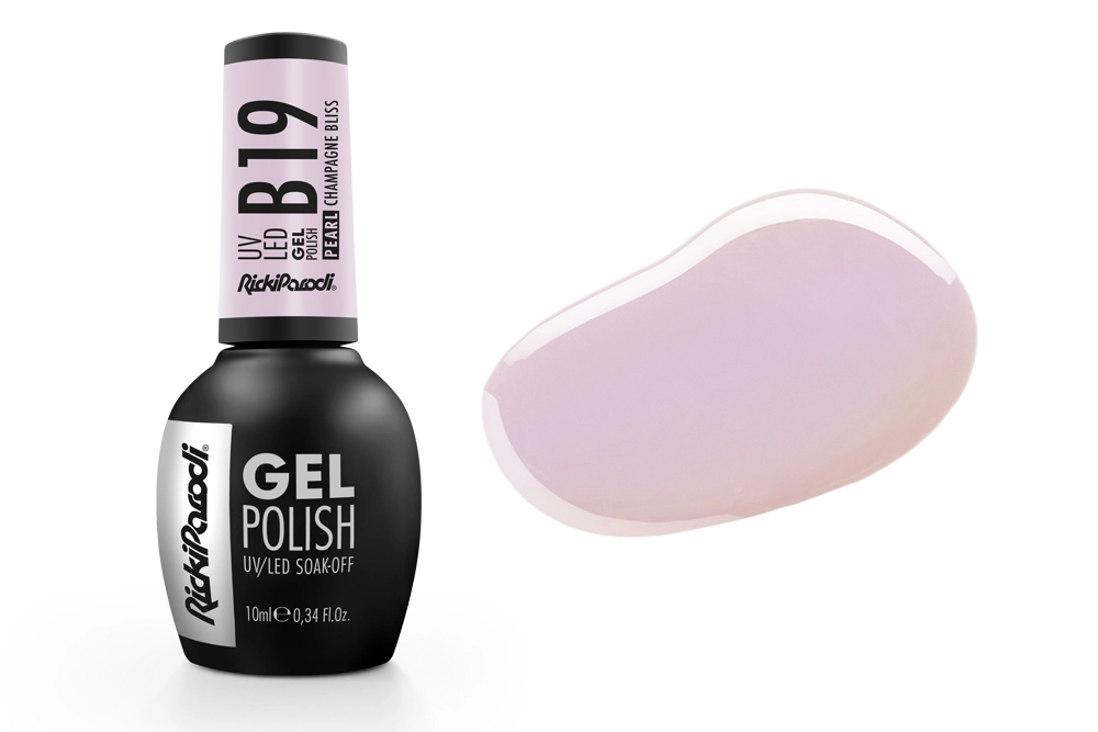 Esmalte en gel UV RickiParodi Placer de Champán B19 10.5 ml